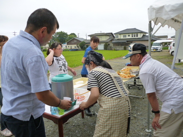 流しソーメン大会