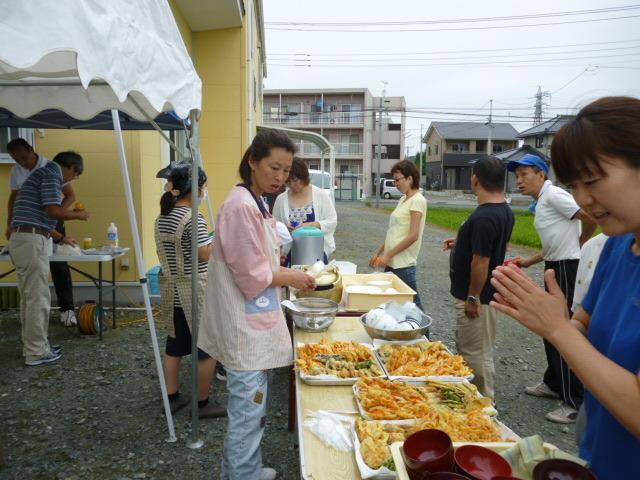 流しソーメン大会